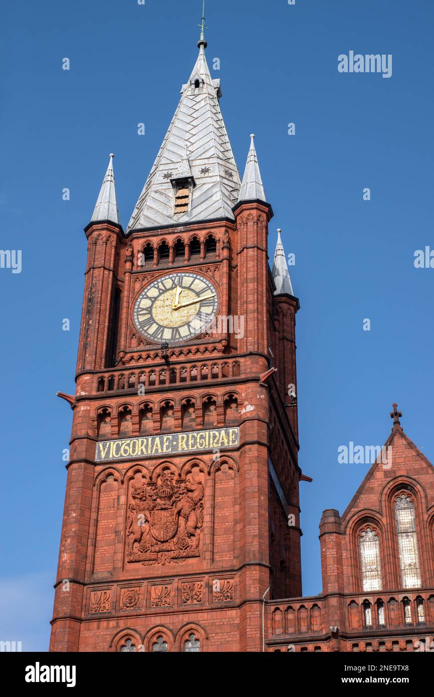 Liverpool University The Victoria Building Foto Stock