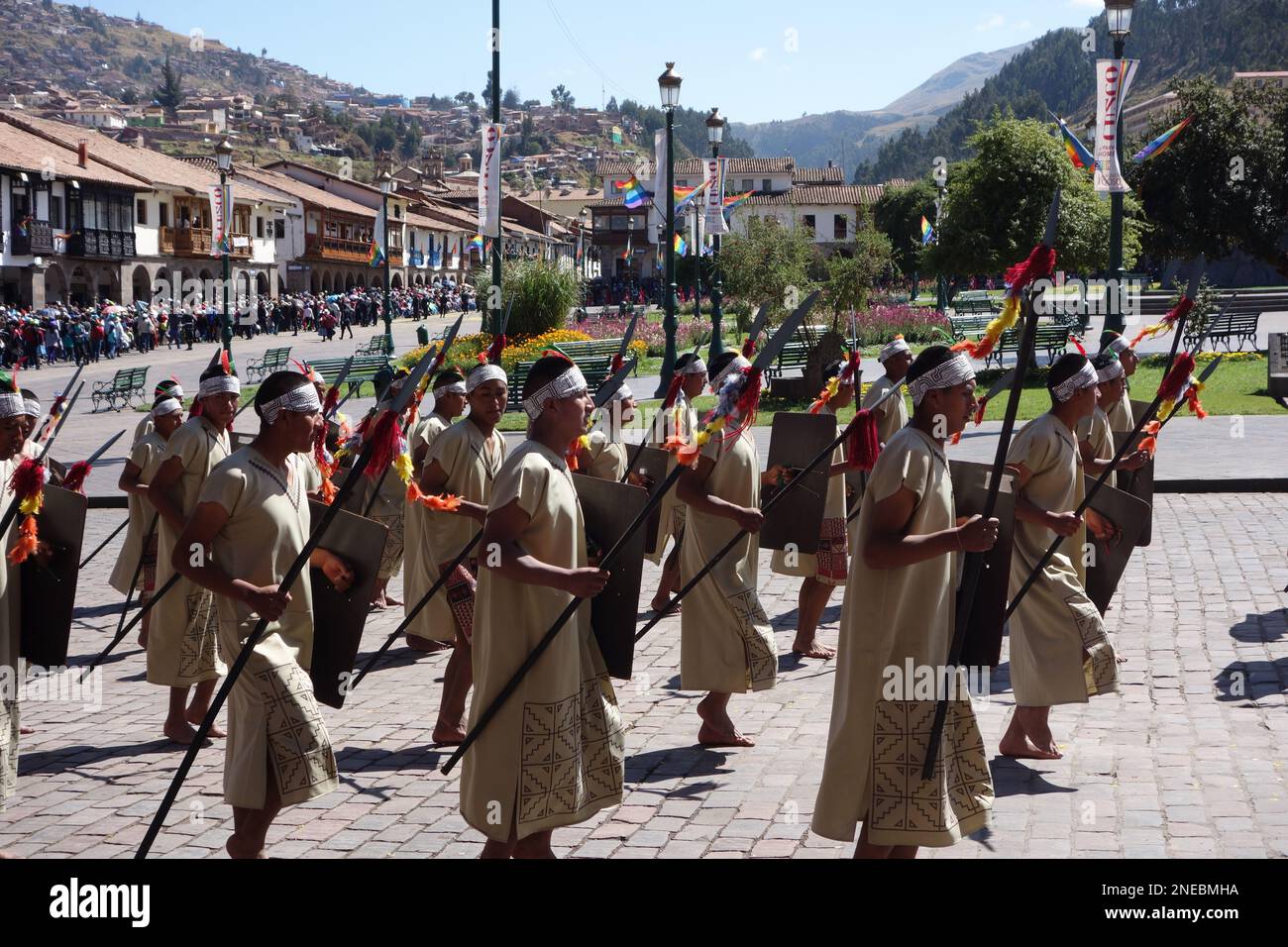 Inti Raymi Festival Cusco, Perù Foto Stock