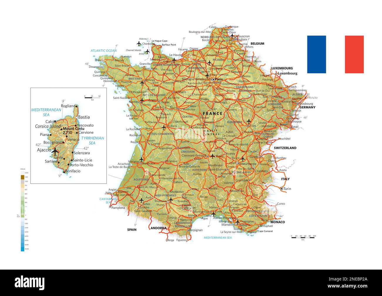 Mappa della francia fisica immagini e fotografie stock ad alta risoluzione Alamy Mappa della francia fisica immagini e fotografie stock ad alta risoluzione Alamy