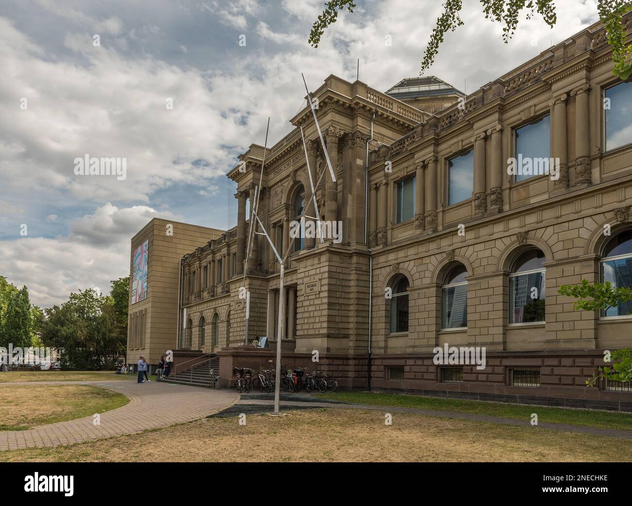 Staedel Museum, museo d'arte in frankfurt am main, Germania Foto Stock