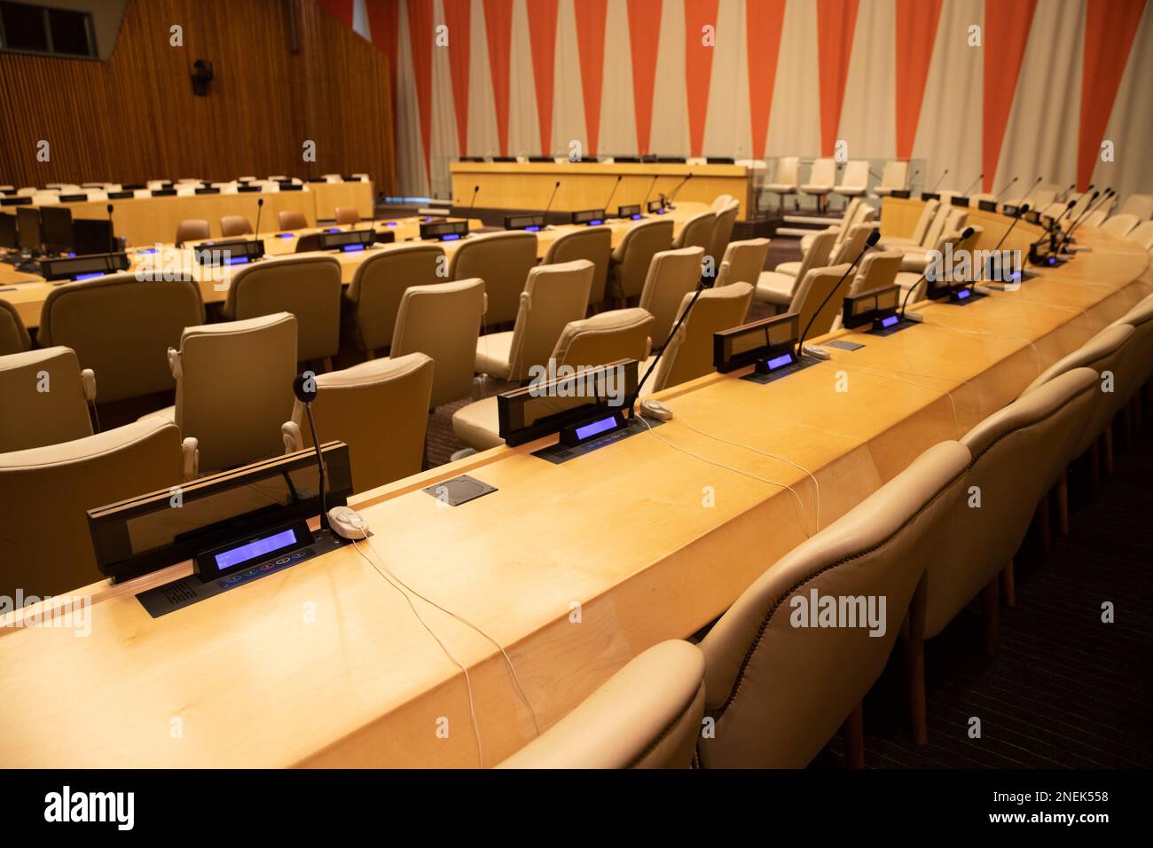 Consiglio economico e sociale delle Nazioni Unite New York City Foto Stock