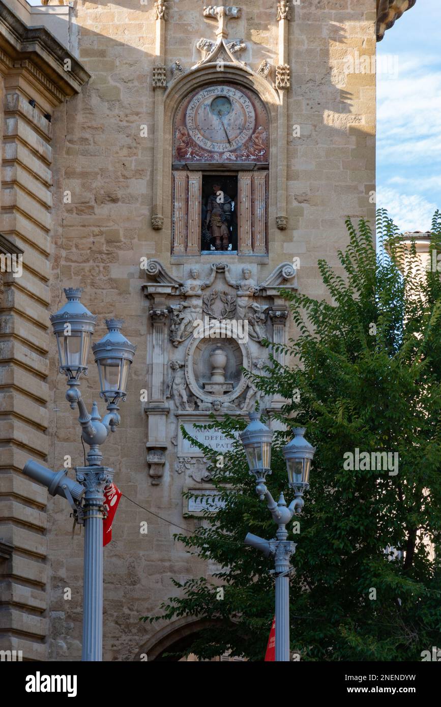 Torre dell'orologio in Aux-in-Provence, Francia Foto Stock