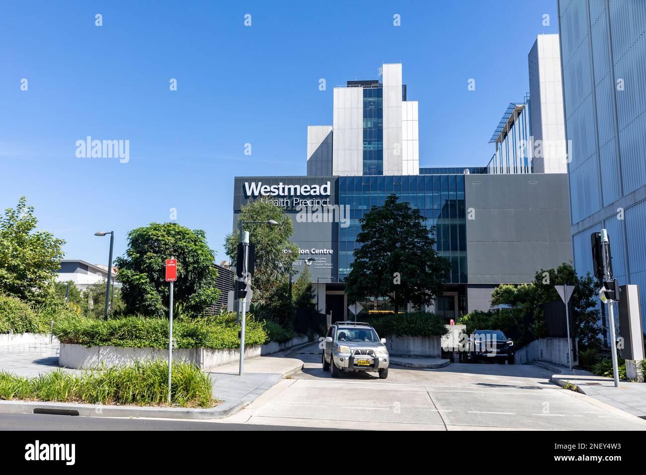 Westmead Health Precinct e centro di ricerca innovazione a Westmead, Greater Western Sydney, NSW, Australia Foto Stock