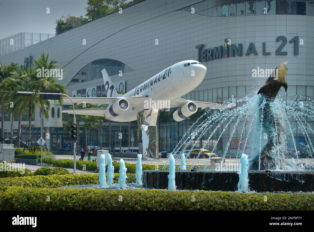 Terminal 21 Mall Pattaya Thailandia. Foto Stock