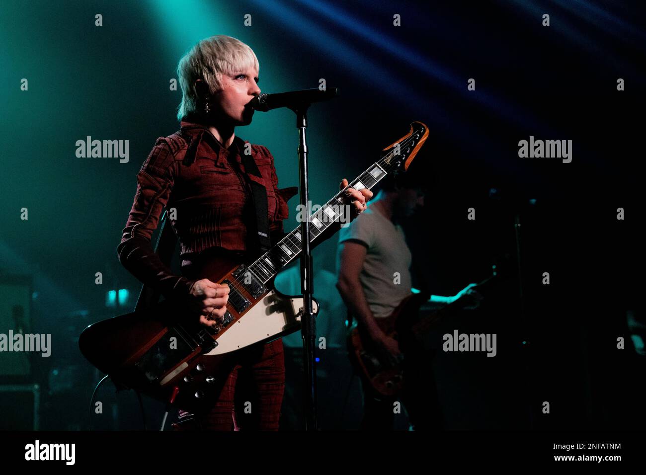 Italia 14 Febbraio 2023 The Wild Things - apertura per il Miele sporco - Live at magazzini generali Milano © Andrea Ripamonti / Alamy Foto Stock