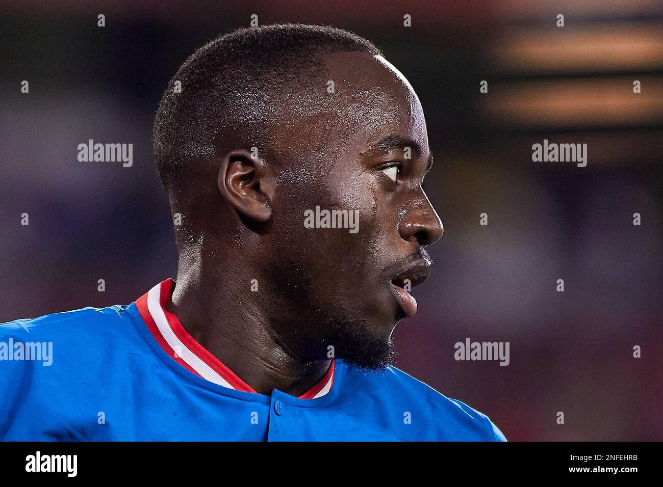 Siviglia, Spagna. 16th Feb, 2023. Jordan Teze del PSV Eindhoven visto durante la partita della UEFA Europa League tra Sevilla FC e PSV Eindhoven all'Estadio Ramon Sanchez Pizjuan di Siviglia. (Photo Credit: Gonzales Photo/Alamy Live News Foto Stock