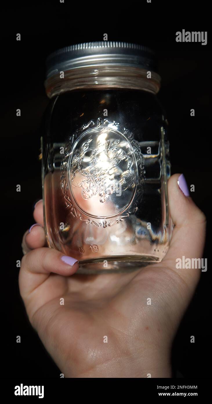 Luna acqua Foto Stock