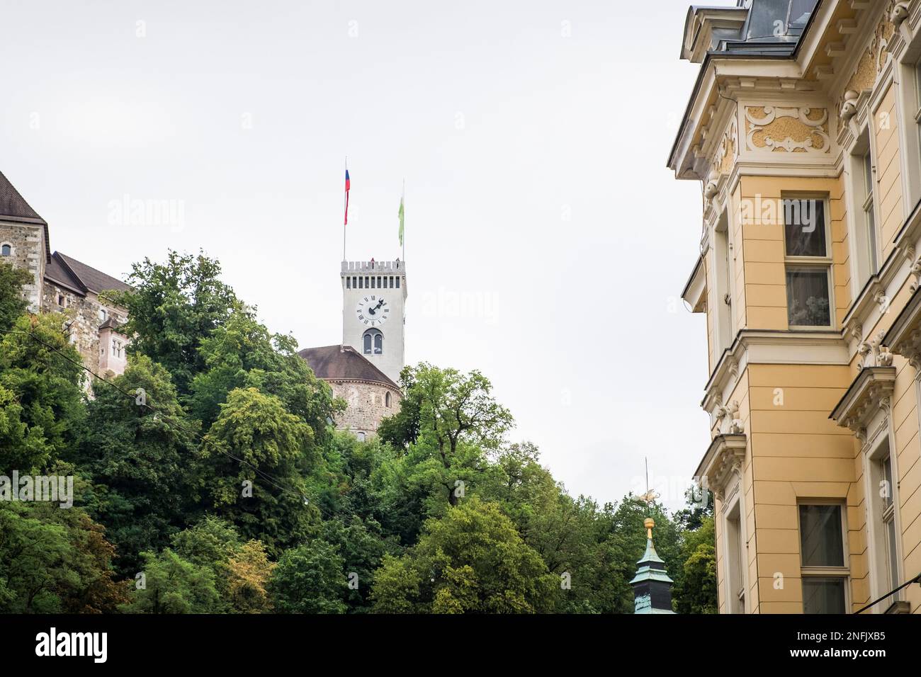 Slovenia. Lubiana. città vecchia Foto Stock