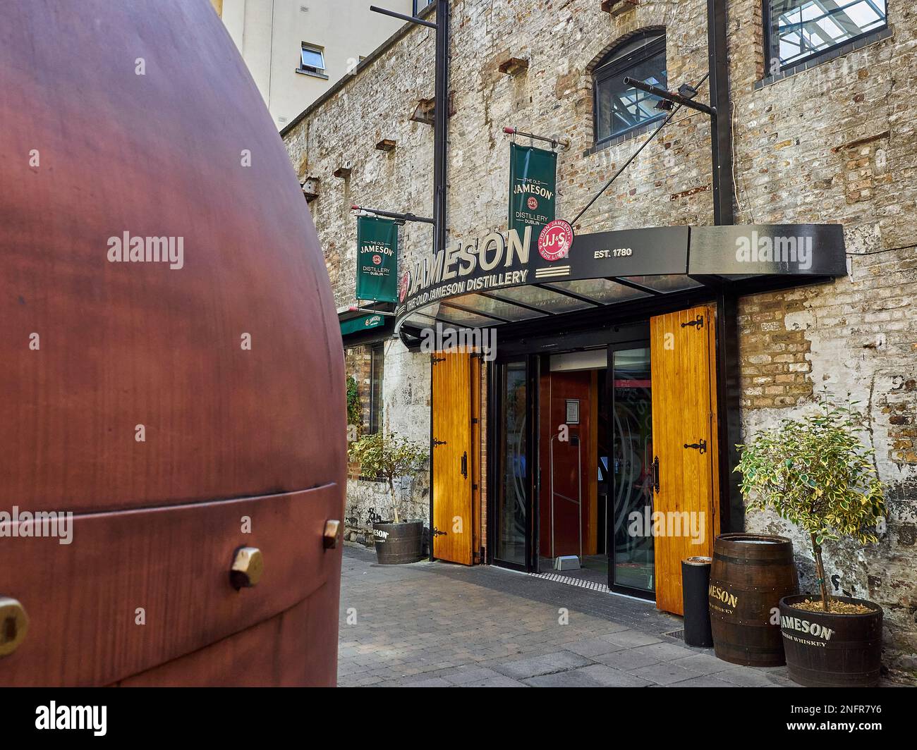 Dublino, Irlanda - 09 26 2015: Jameson distilleria irlandese di whisky a Dublino Foto Stock