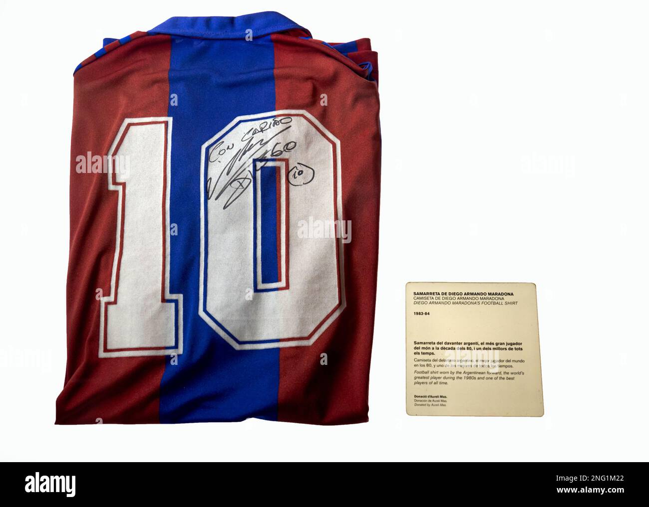 Visita del museo del FC Barcelona all'arena Camp Nou Foto Stock