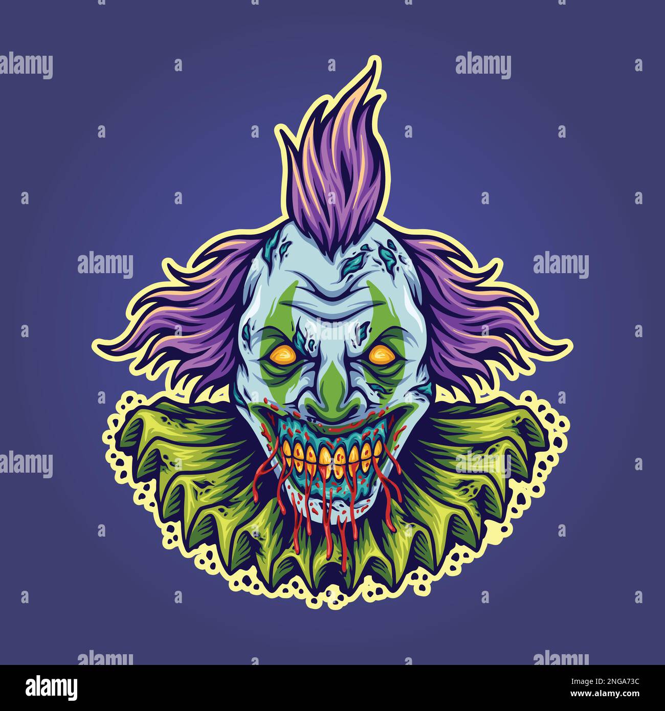 HorrorNaments Stack O' Jacks: Ornamento Horror Con Zucca Per Halloween E Natale - 4