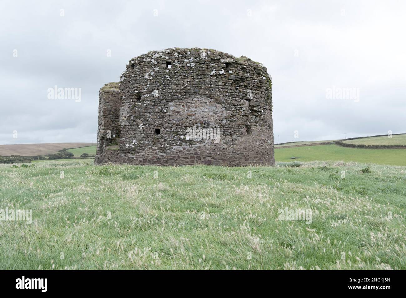 Il vecchio mulino a vento, Rettory Lane, Instow, Devon, Regno Unito. Foto Stock