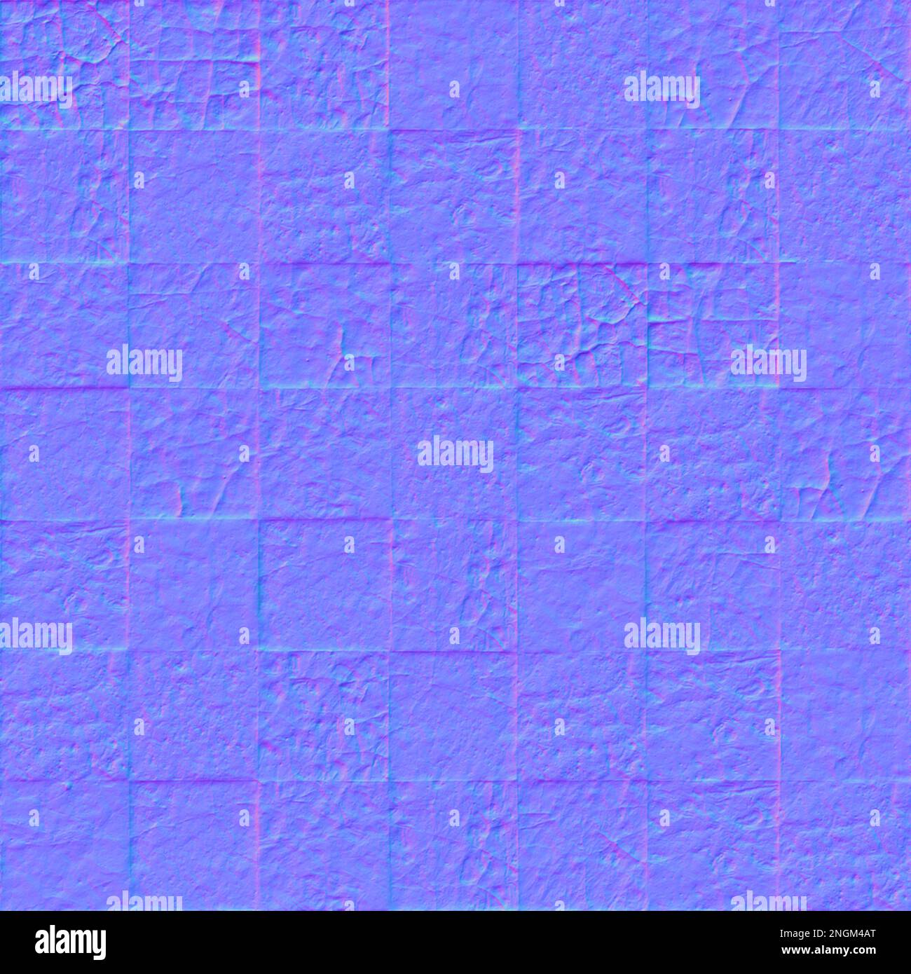 Mappa normale piastrelle di pavimento texture, mappatura normale piastrelle di pavimento Foto Stock