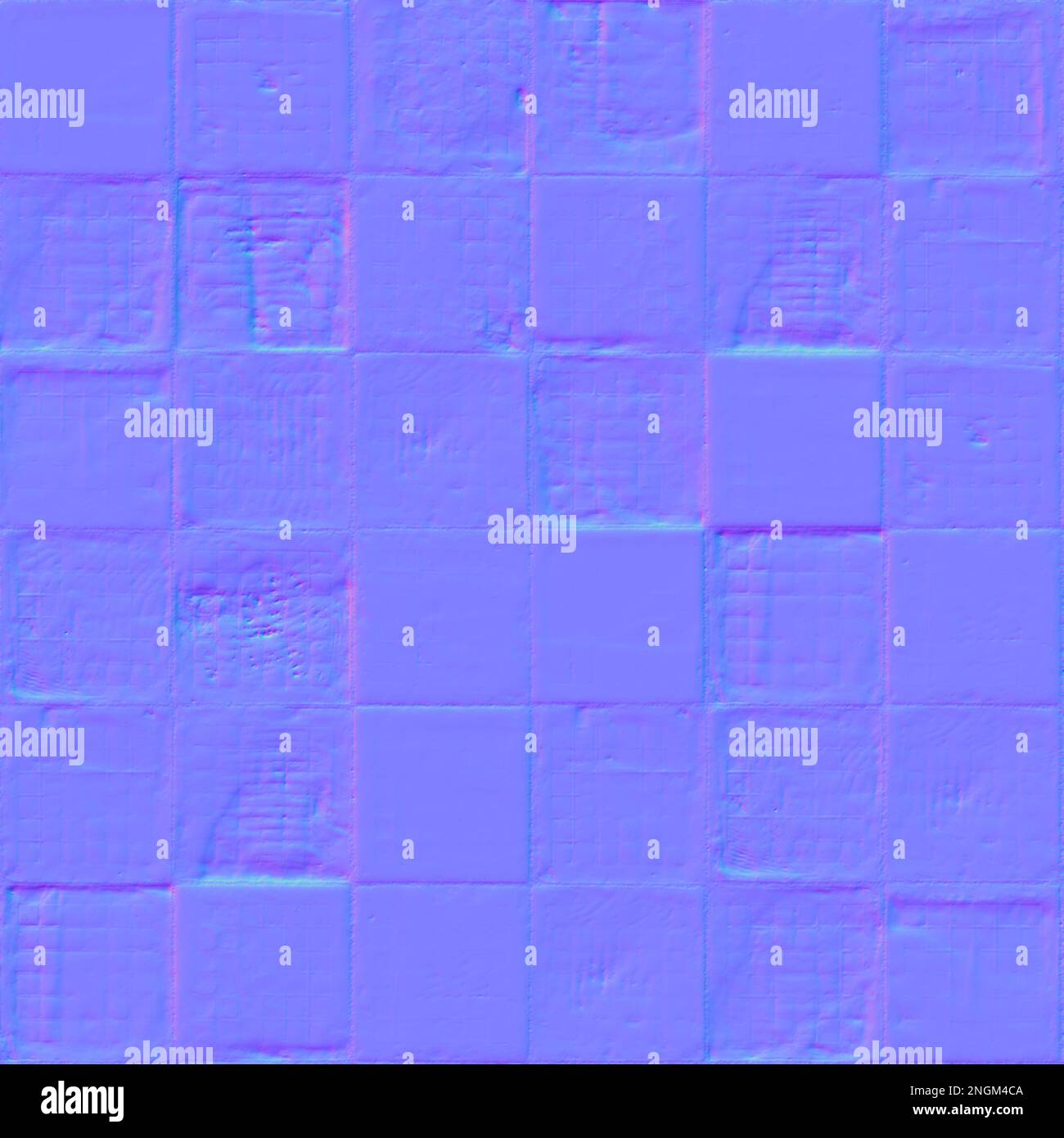Mappa normale piastrelle di pavimento texture, mappatura normale piastrelle di pavimento Foto Stock