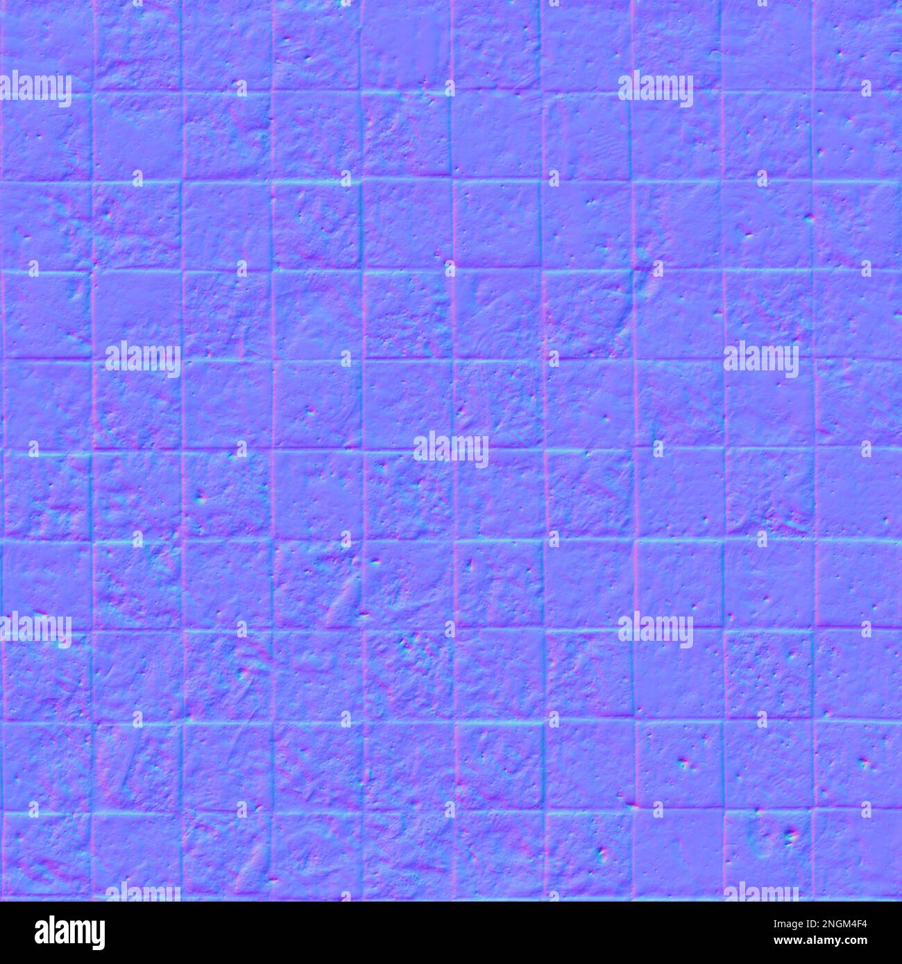 Mappa normale piastrelle di pavimento texture, mappatura normale piastrelle di pavimento Foto Stock