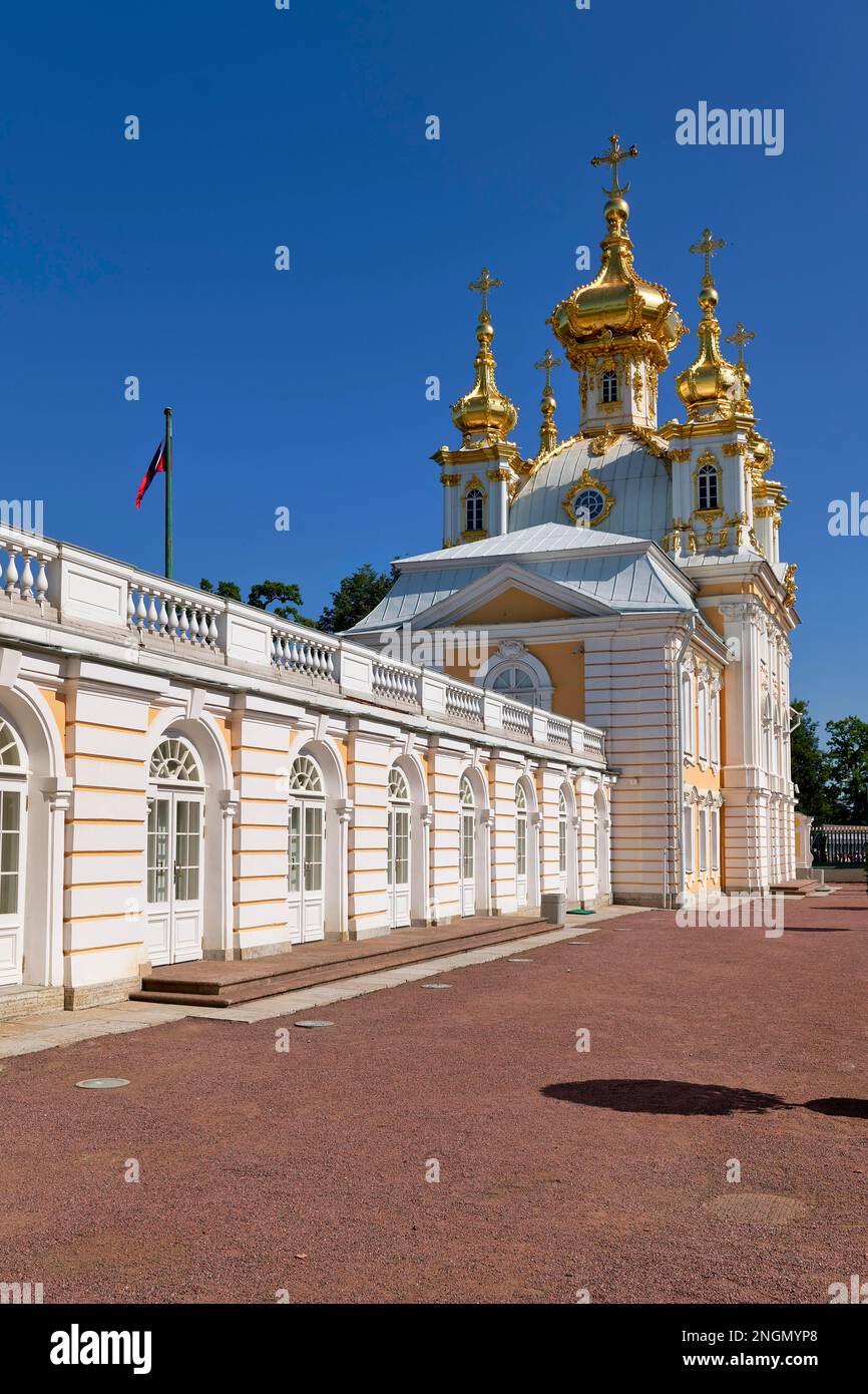 San Pietroburgo Russia. Peterhof Palace Foto Stock
