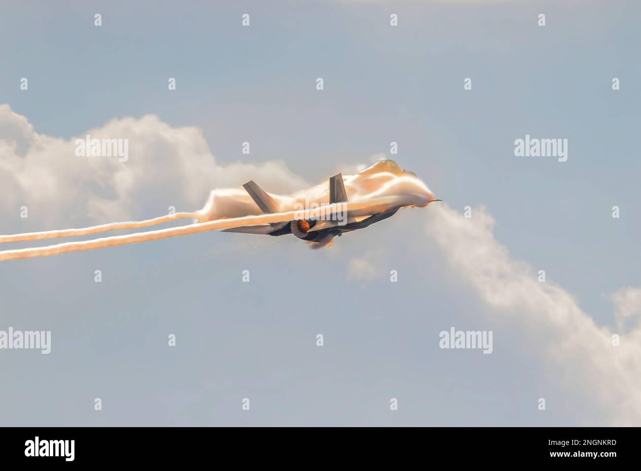 F35 in volo al Sanicole International Airshow Foto Stock