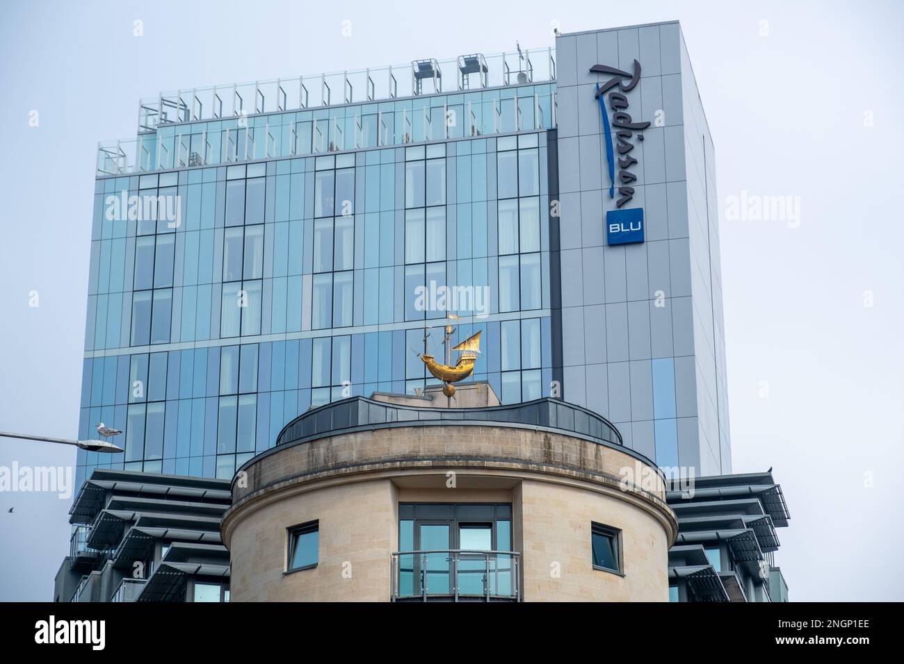 Vita cittadina di Bristol Foto Stock