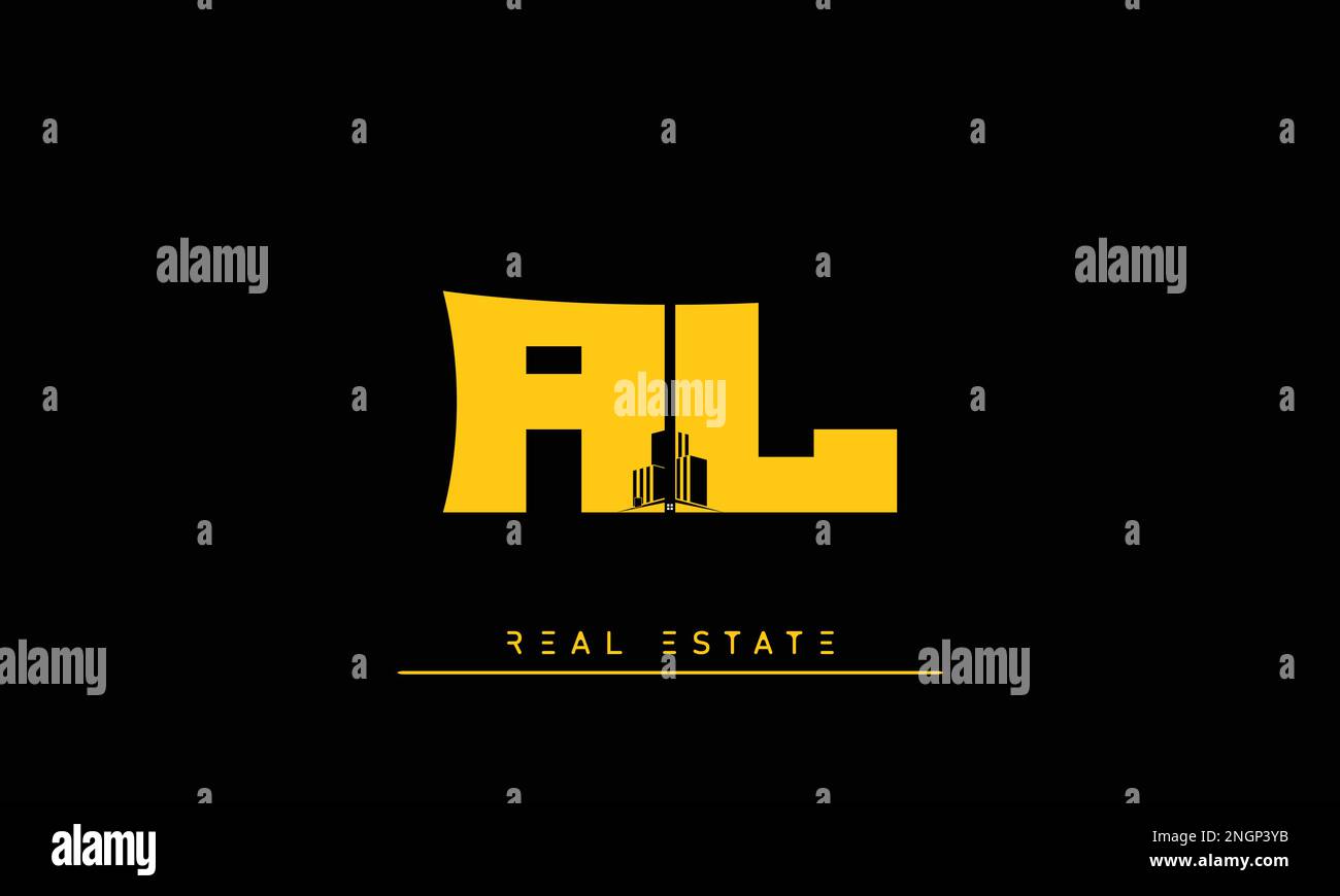 Lettere iniziali Monogramma logo AK , KA Illustrazione Vettoriale