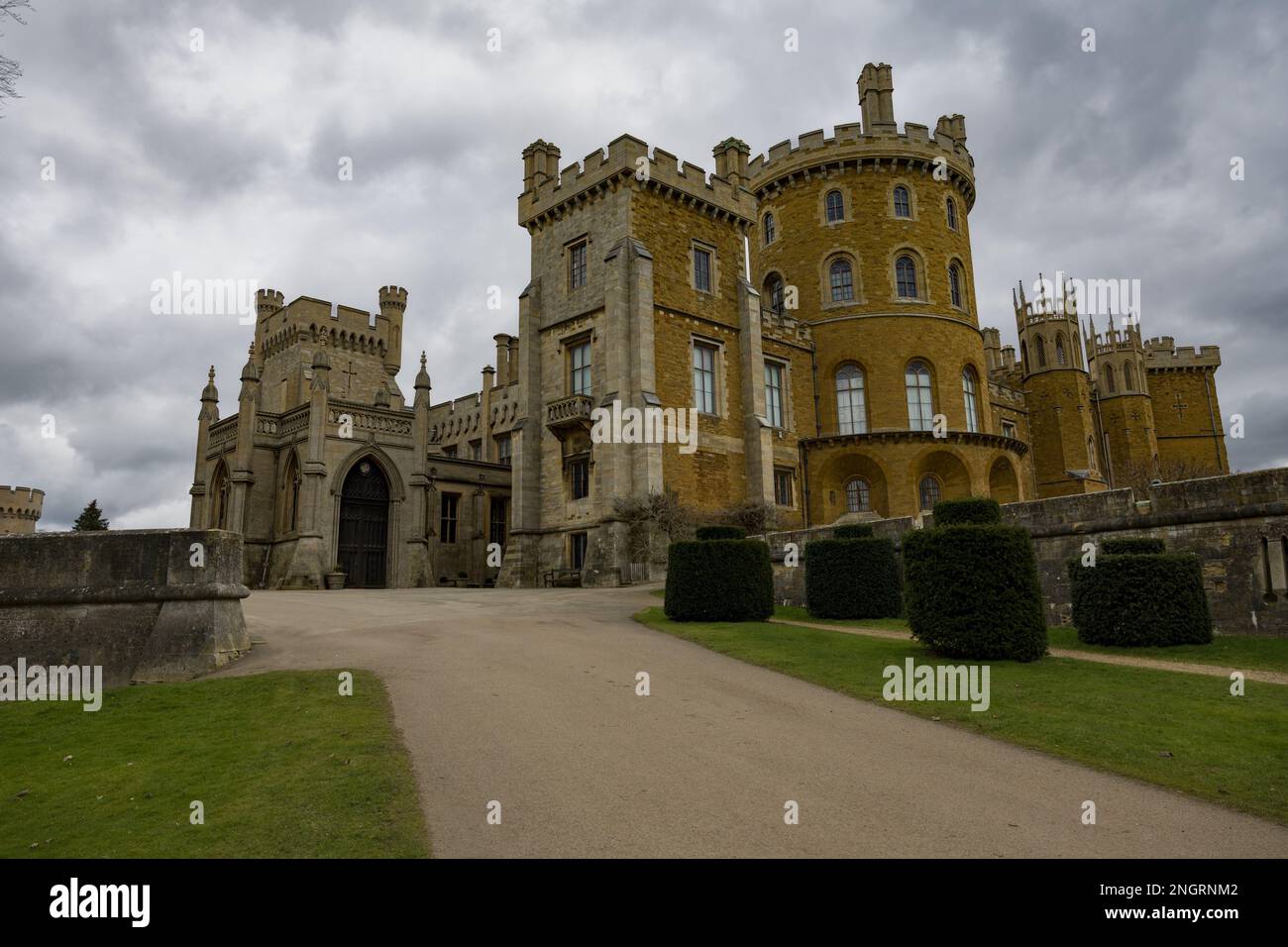 Castello di Belvoir 23 Foto Stock