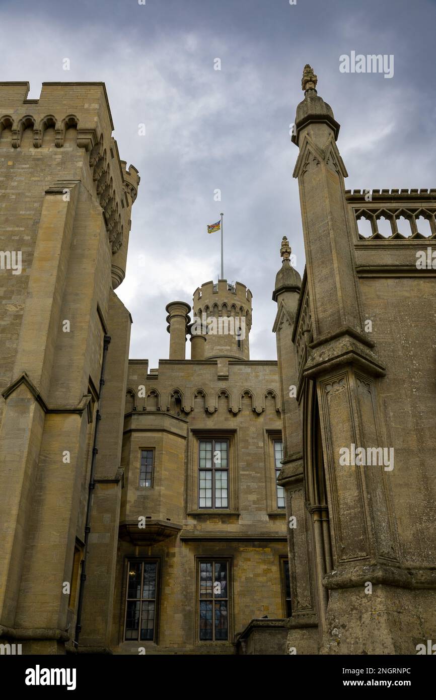 Castello di Belvoir 23 Foto Stock