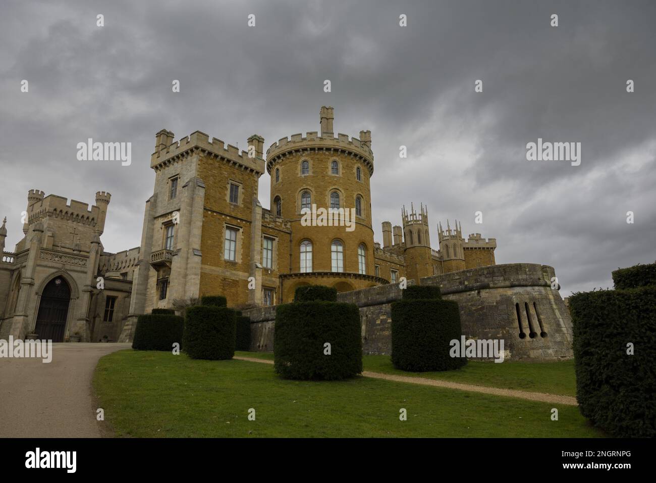 Castello di Belvoir 23 Foto Stock