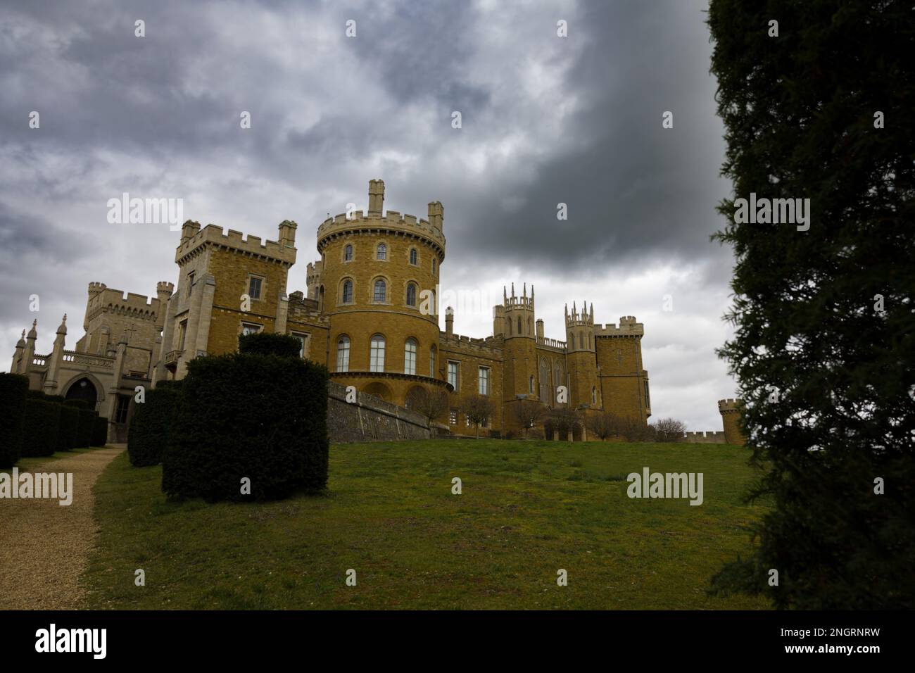 Castello di Belvoir 23 Foto Stock