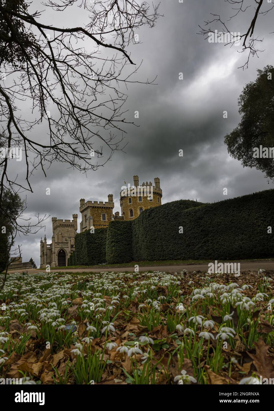 Castello di Belvoir 23 Foto Stock
