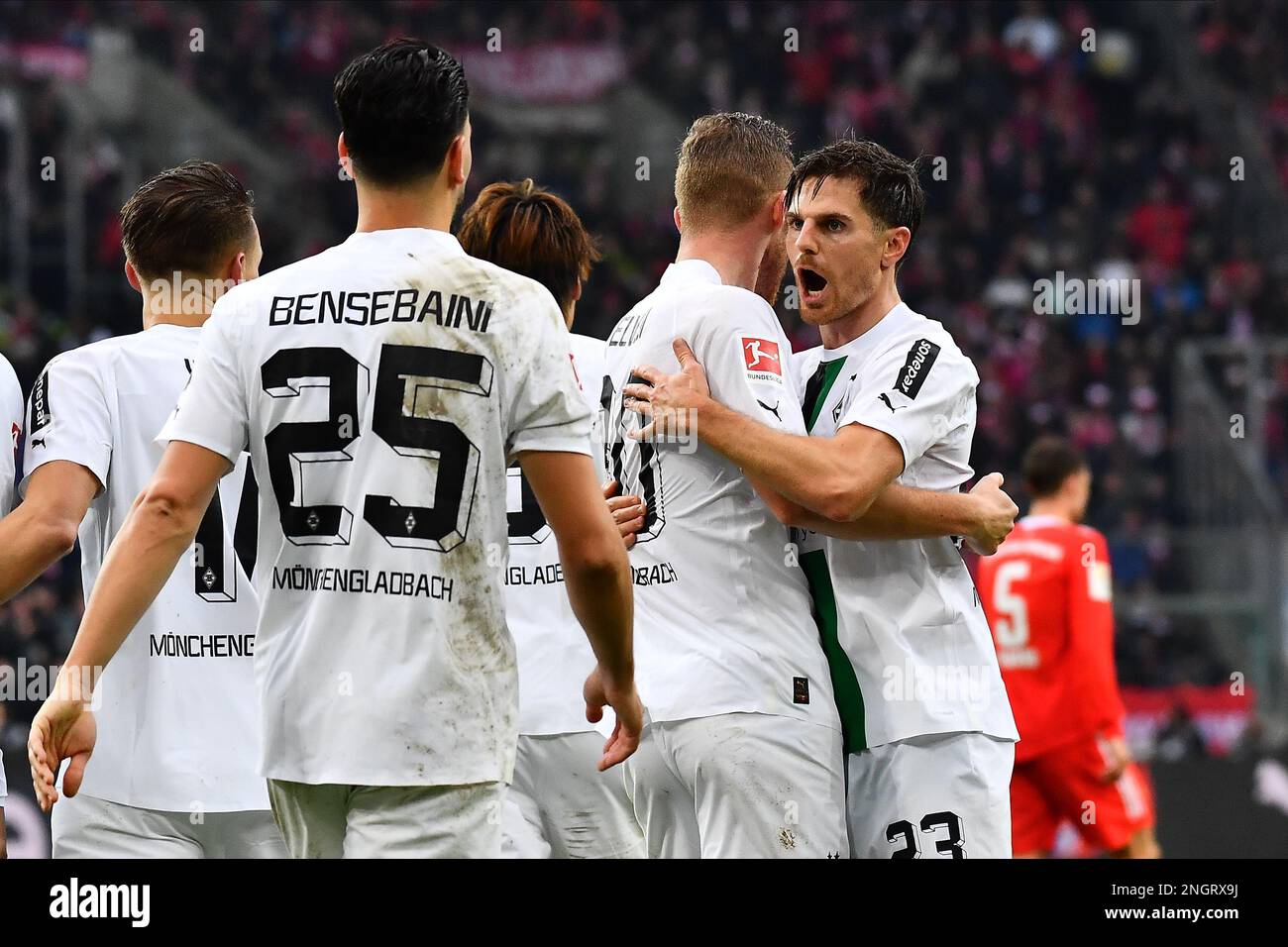 MOENCHENGLADBACH, GERMANIA - 18 FEBBRAIO 2023: Jonas Hofmann. La partita di calcio della Bundesliga Borussia Mönchengladbach vs Bayern Muenchen Foto Stock