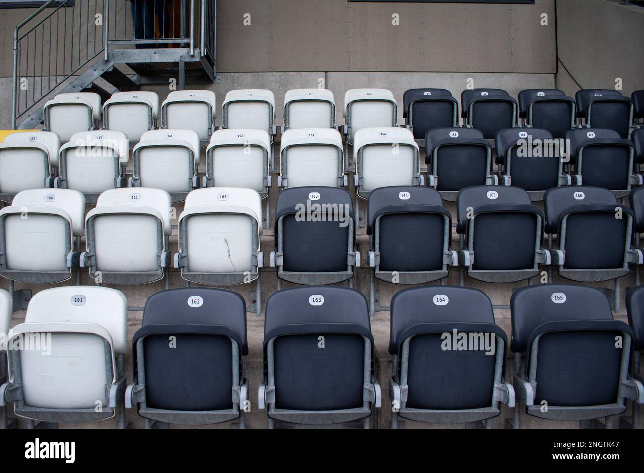 Goteborg, Svezia. 19th Feb 2023. Posti in palco davanti alla Coppa svedese di Gruppo Stage match tra GAIS e IFK Norrkoping il 19 febbraio 2023 a Gothenburg. Credit: Oskar Olteus / Alamy Live News Foto Stock