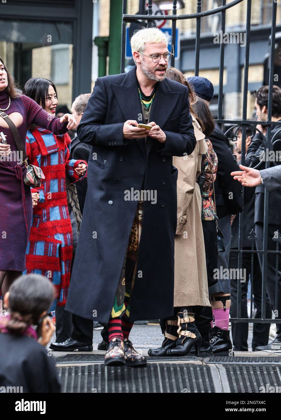 Will Young ha partecipato al Vivienne Westwood Memorial Service presso la Southwark Catherdral di Londra. Foto Stock
