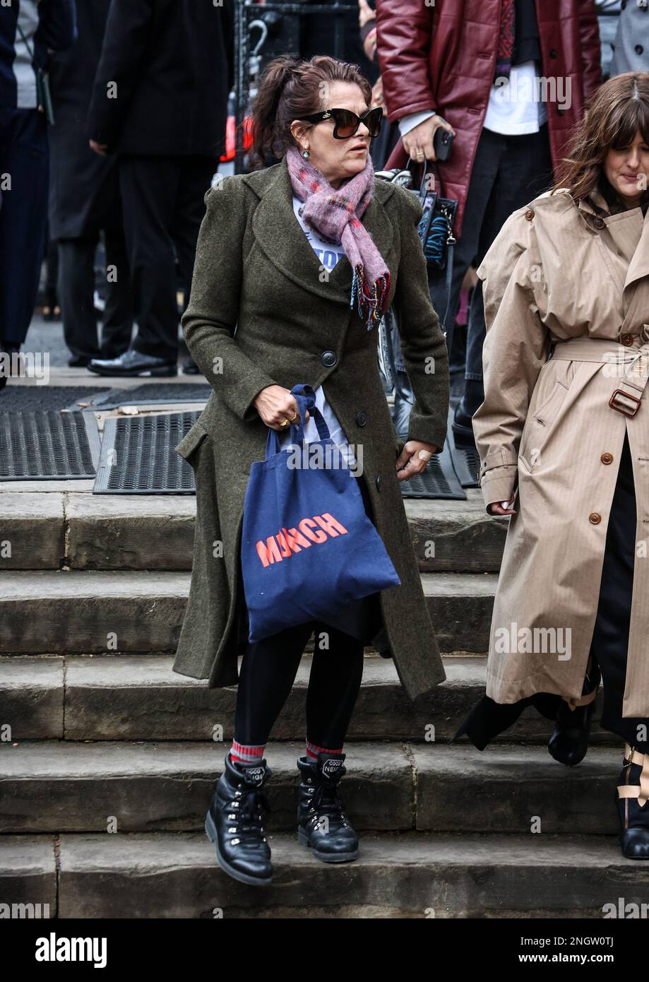 Londra, Regno Unito. 16th Feb, 2023. Tracey Emin ha partecipato al Vivienne Westwood Memorial Service presso la cattedrale Southwark di Londra. (Foto di Brett Cove/SOPA Images/Sipa USA) Credit: Sipa USA/Alamy Live News Foto Stock