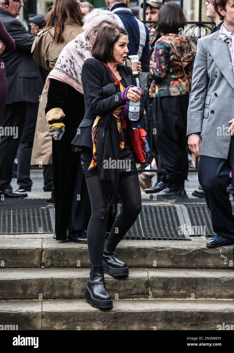 Londra, Regno Unito. 16th Feb, 2023. Sadie Frost ha partecipato al Vivienne Westwood Memorial Service alla Southwark Catherdral di Londra. (Foto di Brett Cove/SOPA Images/Sipa USA) Credit: Sipa USA/Alamy Live News Foto Stock