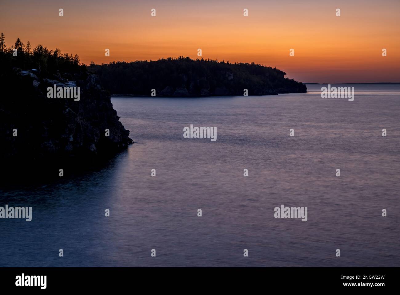 Parco Nazionale della Penisola di Bruce Foto Stock