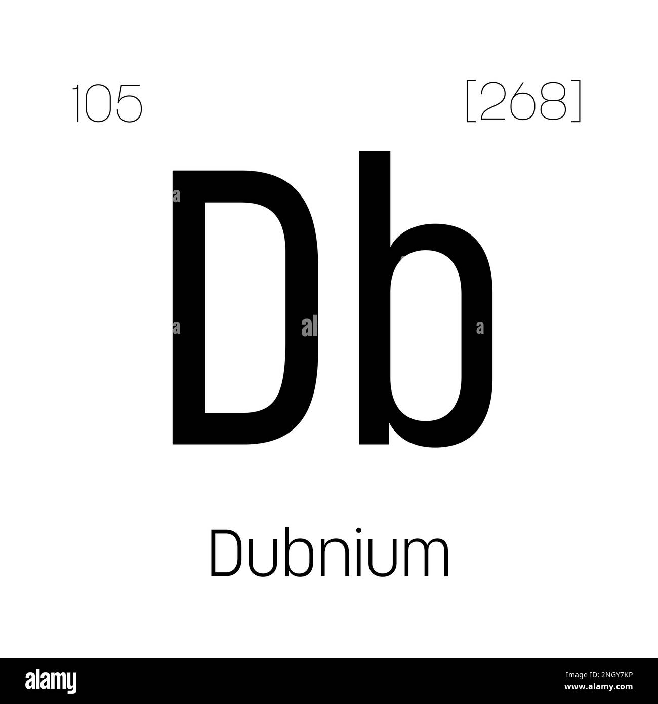 Curium, cm, elemento tavola periodica con nome, simbolo, numero atomico e peso. Elemento radioattivo sintetico con potenziali impieghi nella ricerca scientifica e nell'energia nucleare. Illustrazione Vettoriale