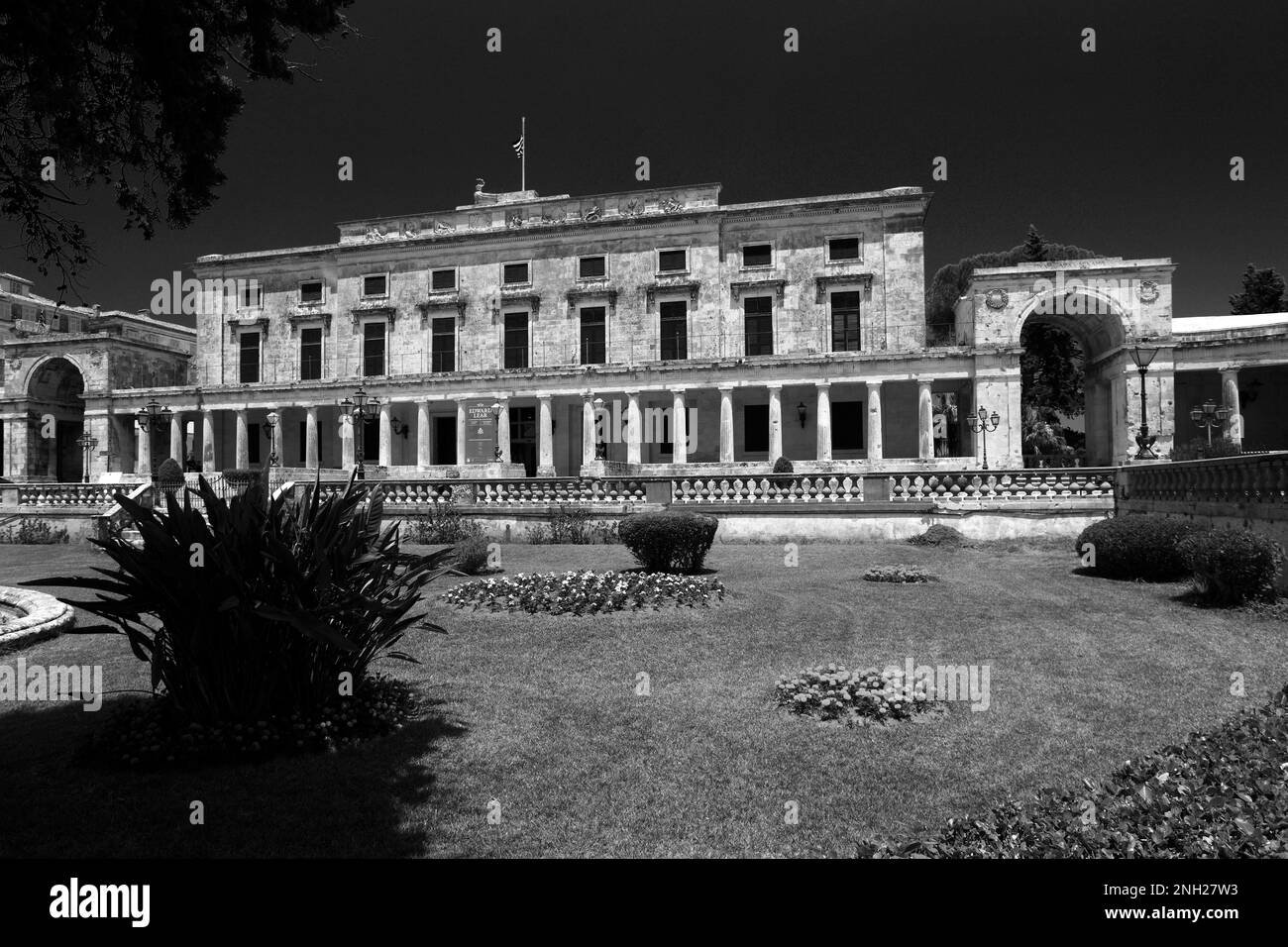 Palazzo di San Michele e San Giorgio, Città Vecchia, l'isola di Corfù, Grecia, Europa Foto Stock