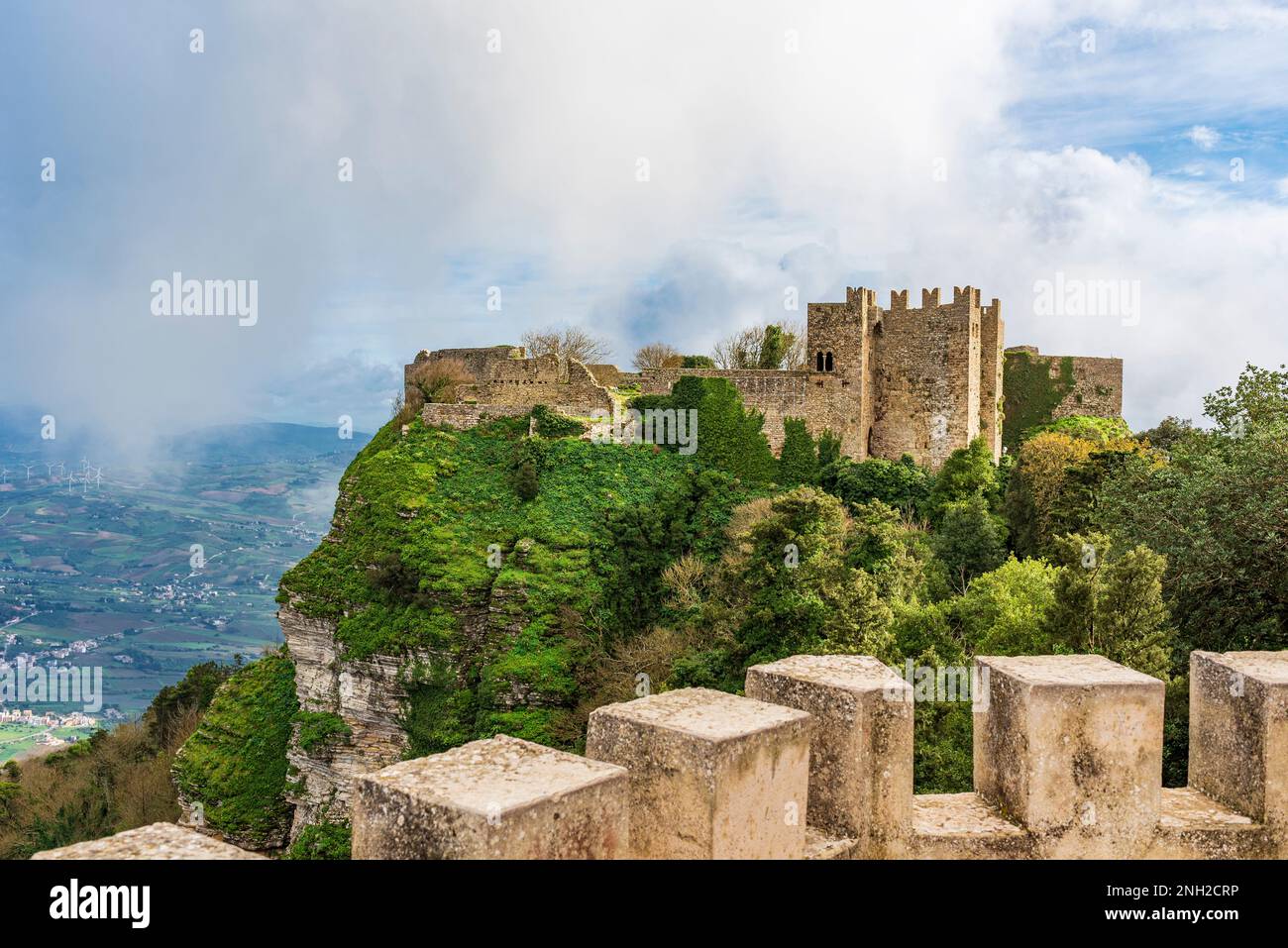 Castello di Venere, Erice Foto Stock