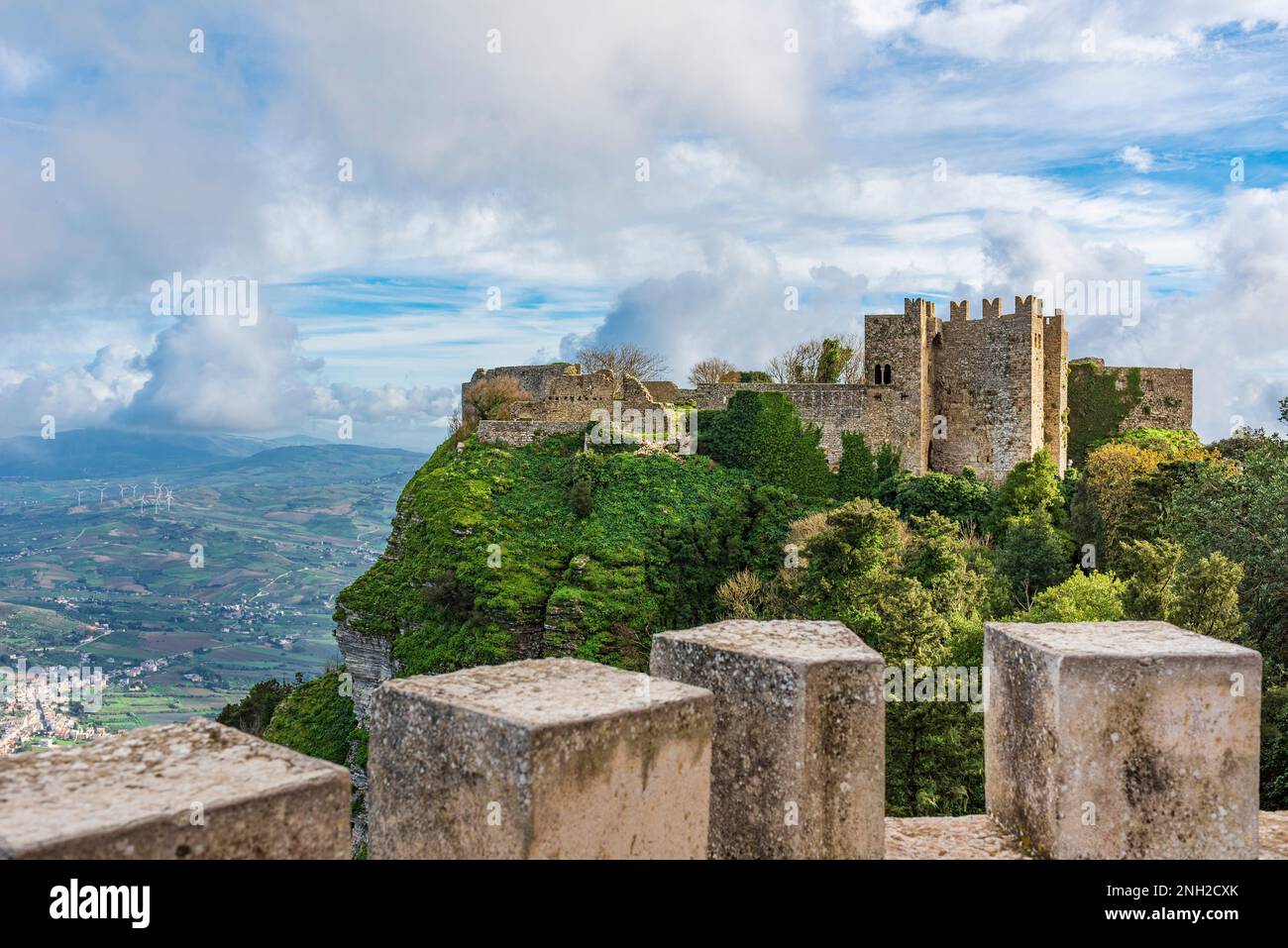 Castello di Venere, Erice Foto Stock