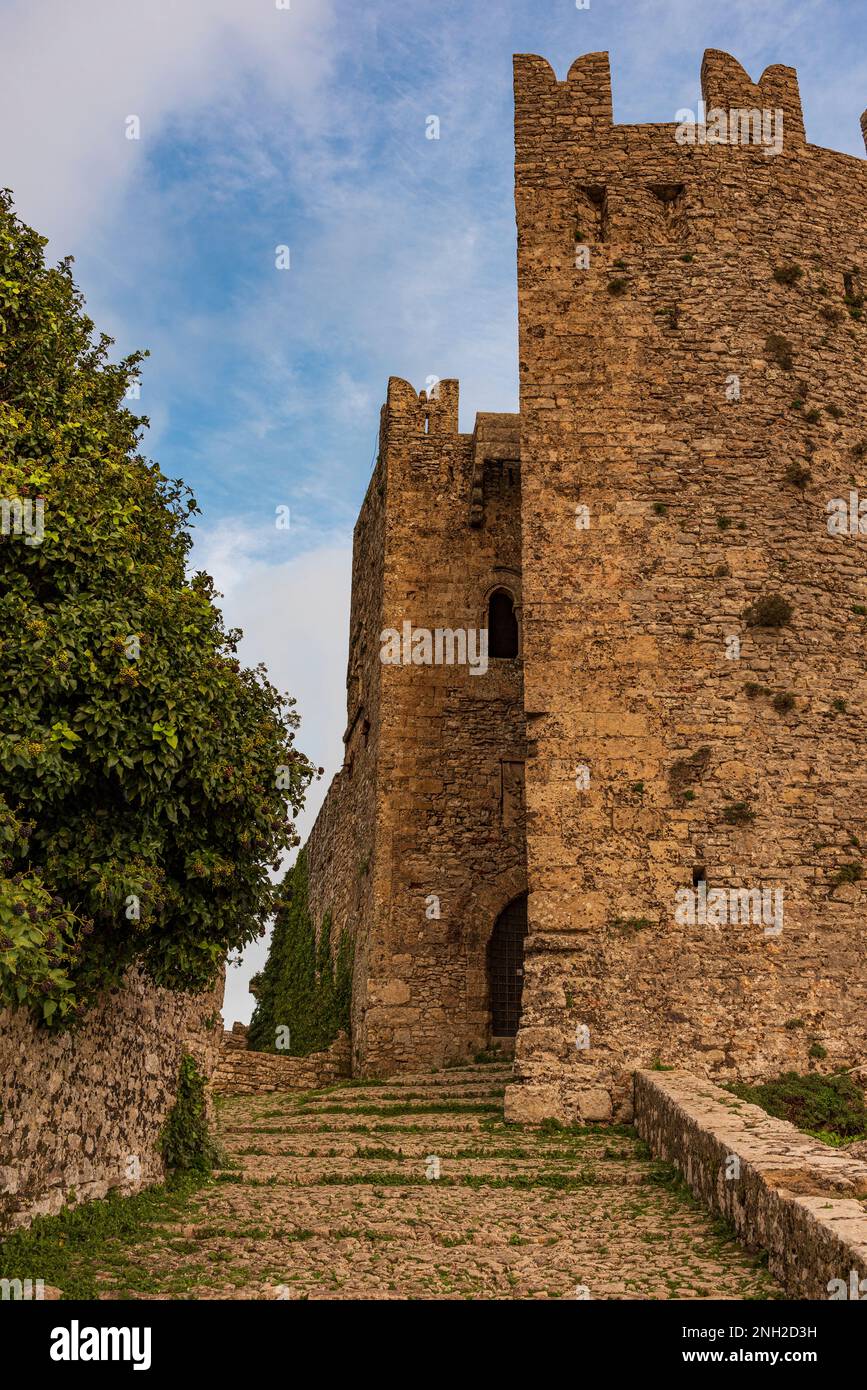 Castello di Venere, Erice Foto Stock