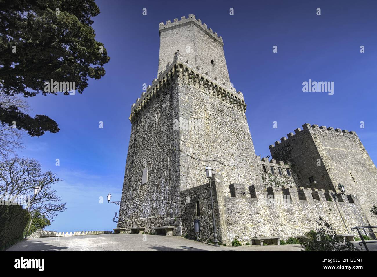Castello di Venere, Erice Foto Stock