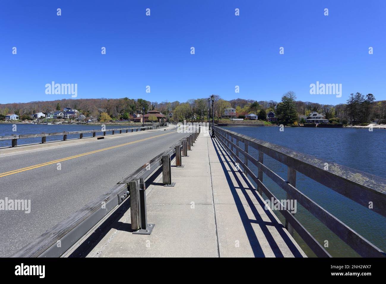 CenterPort Harbor Long Island New York Foto Stock