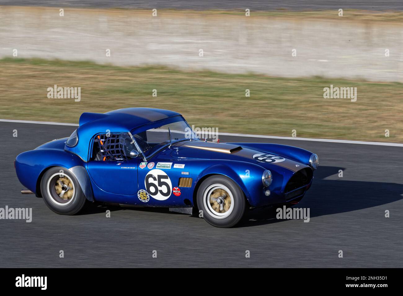 MAGNY-COURS, FRANCIA, 29 giugno 2019 : Gran Premio storico francese sulla pista di Magny-Cours. Questo evento biennale si terrà quest'anno sul circuito Paul-R. Foto Stock