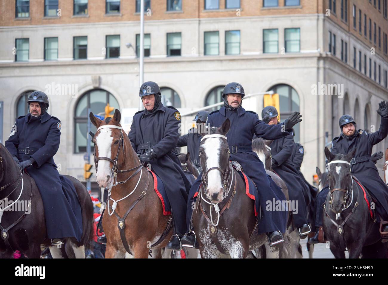Toronto Babbo Natale sfilata 2022 Foto Stock