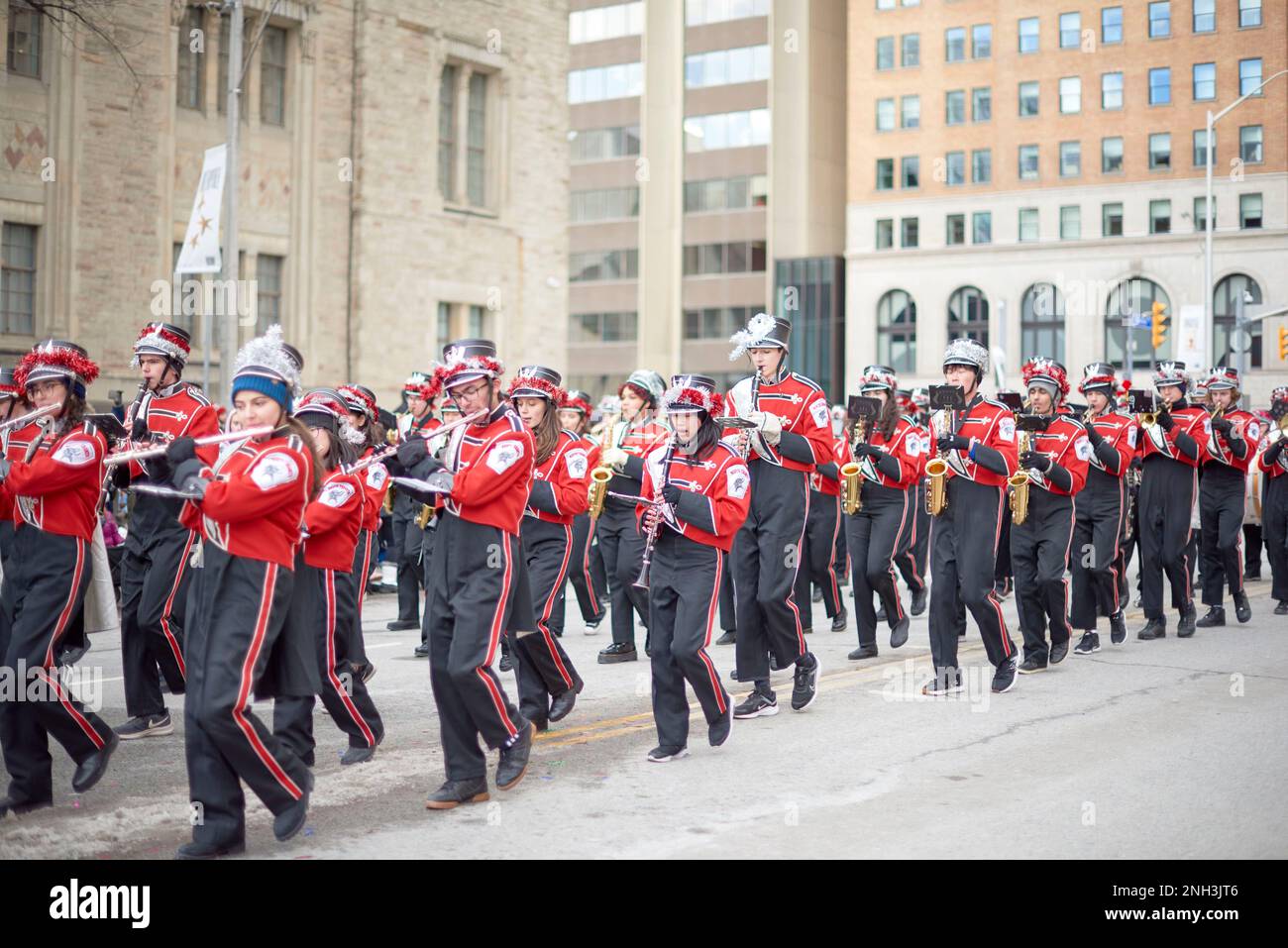 Toronto Babbo Natale Parade 2022 Foto Stock
