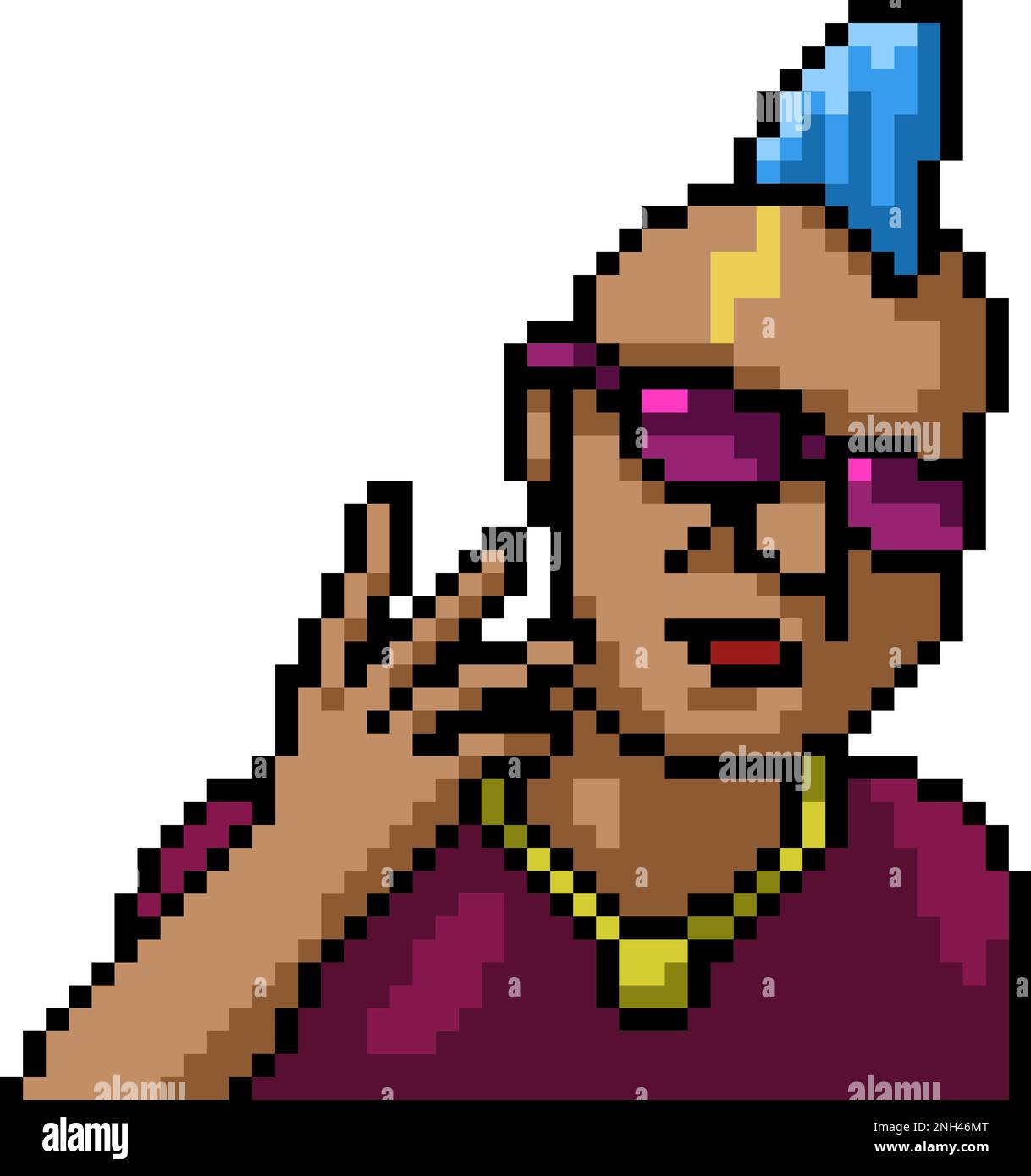 Occhiali da sole pixel art immagini e fotografie stock ad alta