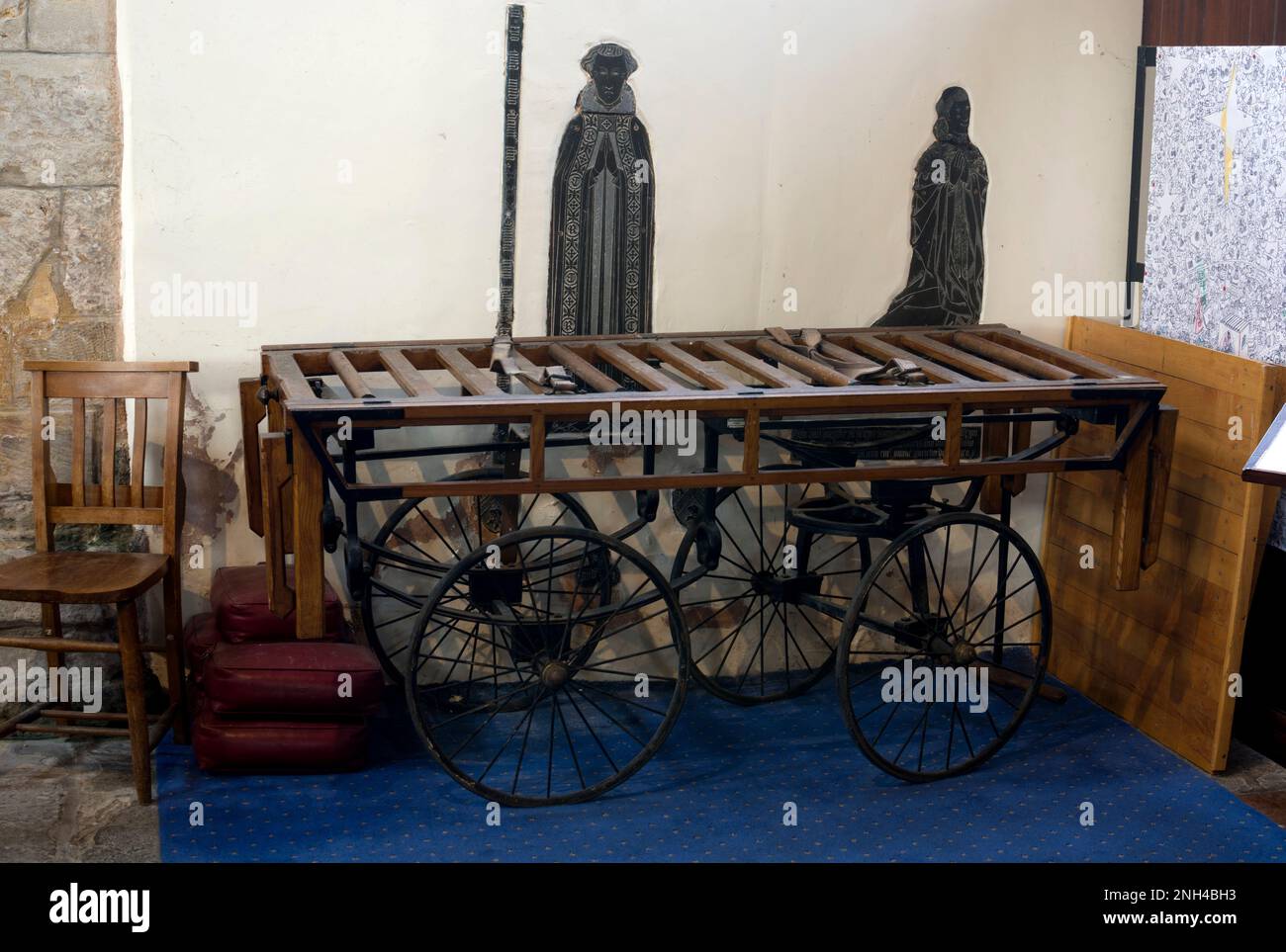 Un bier a St. Gregory’s Church, Tredington, Warwickshire, Inghilterra, Regno Unito Foto Stock