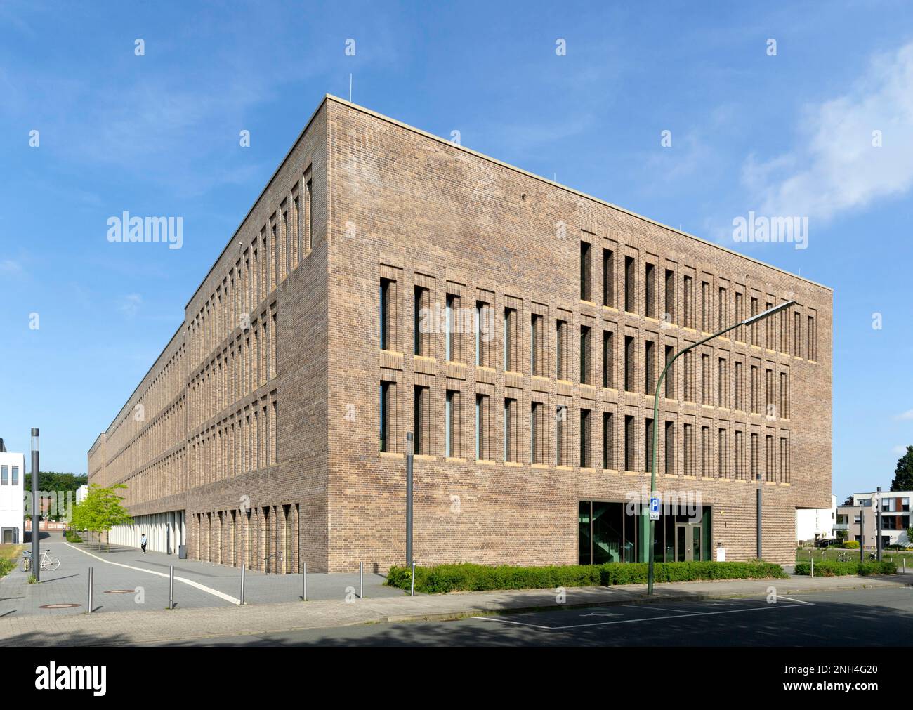 Università di Osnabrueck, Campus Westerberg, Biblioteca Centrale e Biblioteca dipartimentale di Scienze naturali, Osnabrueck, bassa Sassonia, Germania Foto Stock