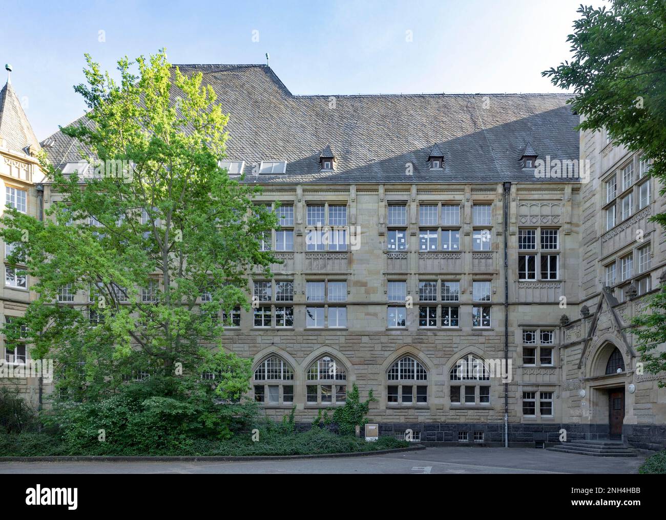 Eleonoren-Gymnasium, Worms, Renania-Palatinato, Germania Foto Stock