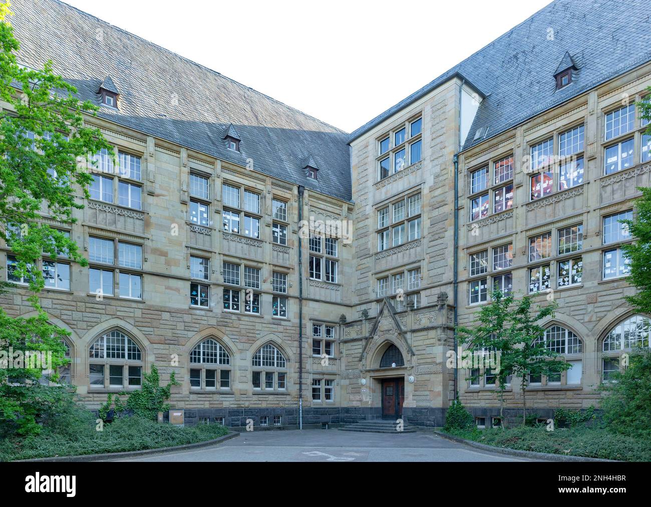 Eleonoren-Gymnasium, Worms, Renania-Palatinato, Germania Foto Stock