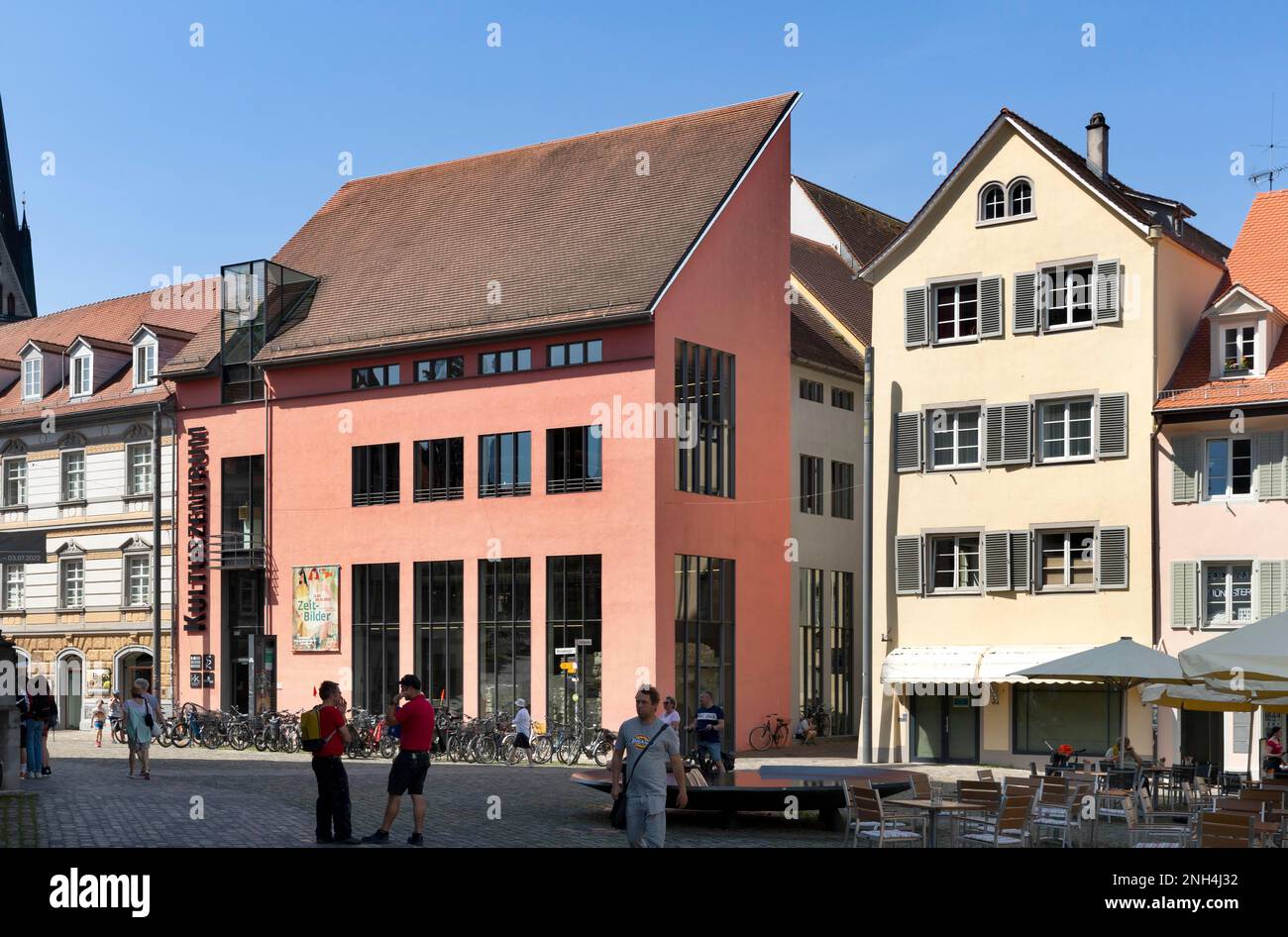 Centro culturale presso il Minster, centro esposizioni ed eventi con biblioteca comunale e centro di educazione per adulti, Costanza, Baden-Wuerttemberg, Germania Foto Stock